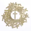 Pocket Cross God Answers Prayer Gold- Swanson Christian Products