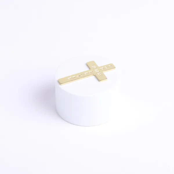Pocket Cross God Answers Prayer Gold- Swanson Christian Products