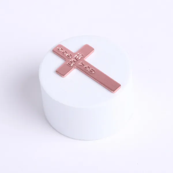 Pocket Cross God Loves You Pink- Swanson Christian Products