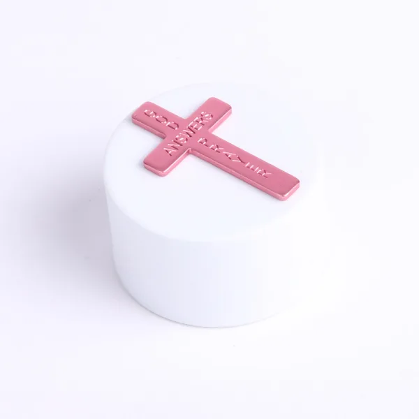 Pocket Cross God Answers Prayers Pink- Swanson Christian Products