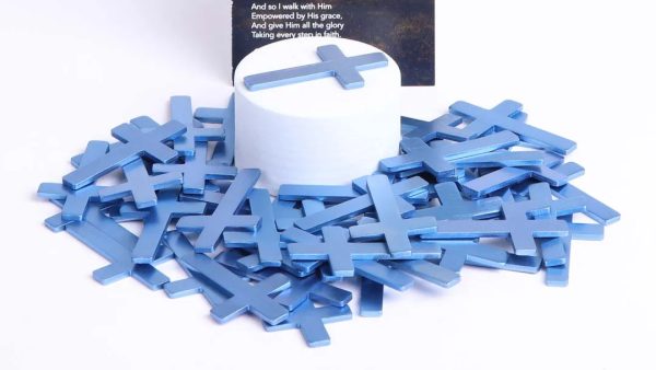 blue pocket cross