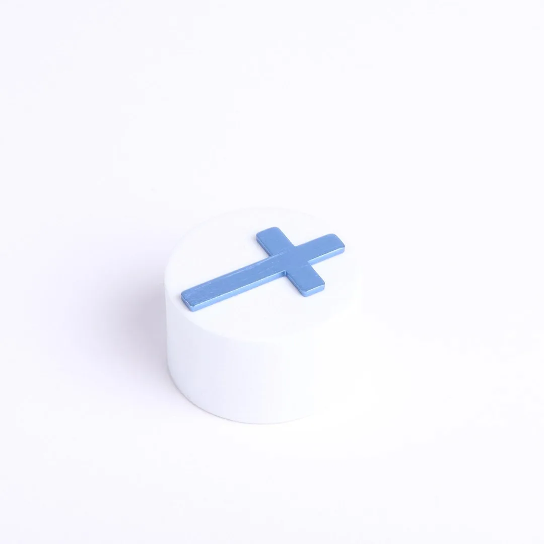 Pocket Cross Blank Blue- Swanson Christian Products