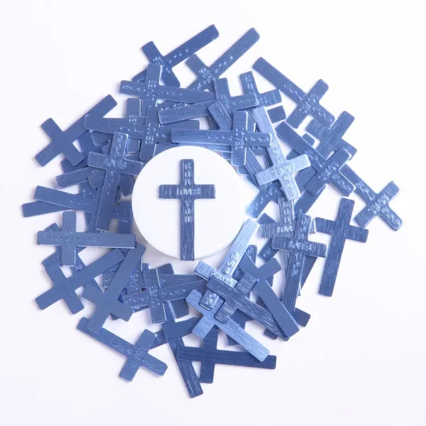 Pocket Cross God Answers Prayer Blue- Swanson Christian Products