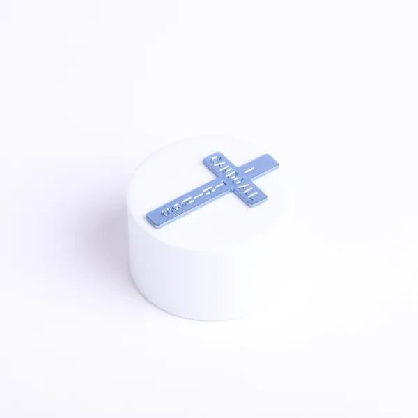Pocket Cross I Can Do All Things Blue- Swanson Christian Products