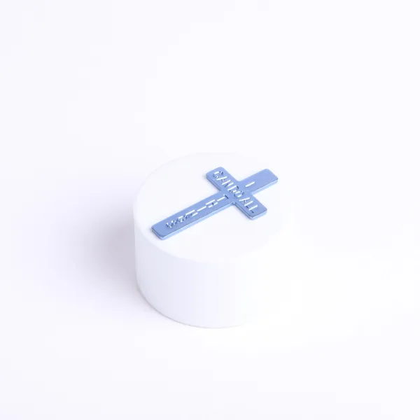 Pocket Cross I Can Do All Things Blue- Swanson Christian Products