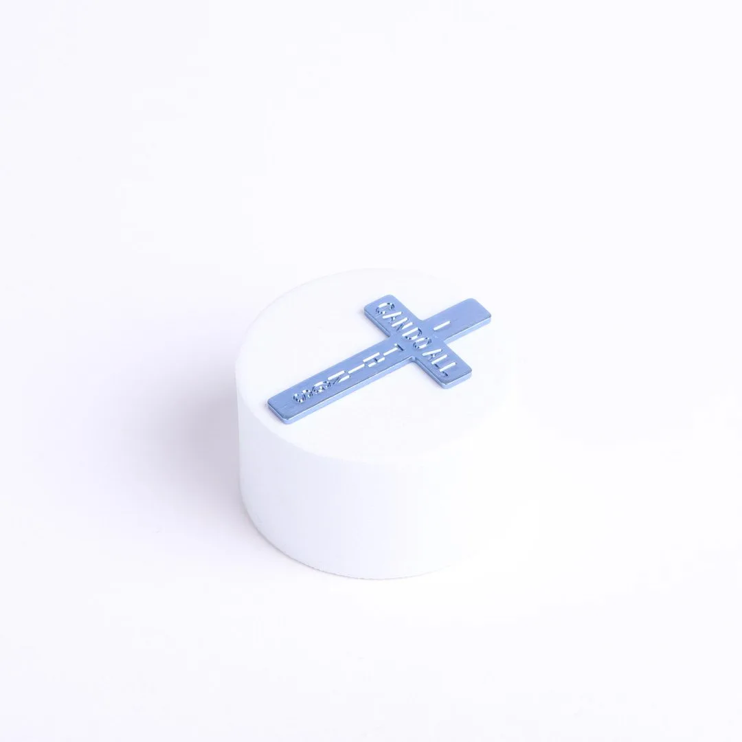 Pocket Cross I Can Do All Things Blue- Swanson Christian Products
