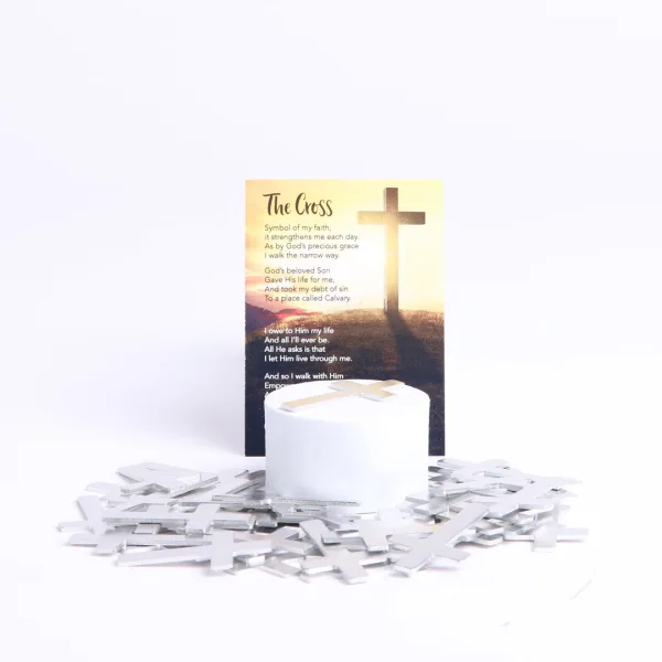 Pocket Cross Blank Silver- Swanson Christian Products