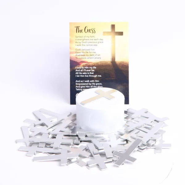 Pocket Cross Blank Silver- Swanson Christian Products