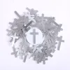 Pocket Cross God Loves You Silver- Swanson Christian Products