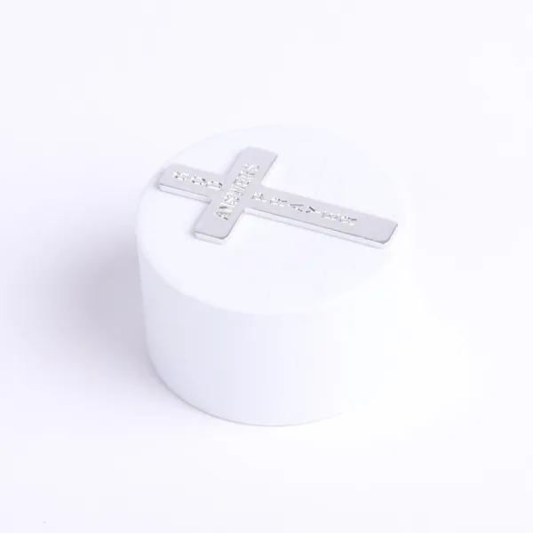 Pocket Cross God Answers Prayer- Silver- Swanson Christian Products