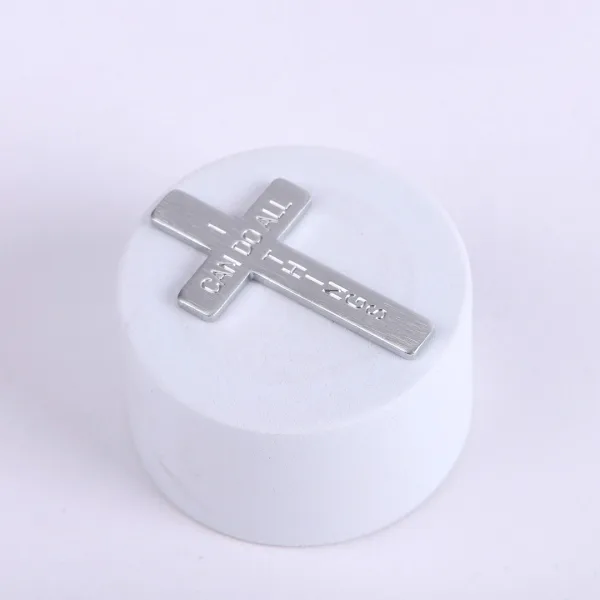 Pocket Cross I Can Do All Things Silver- Swanson Christian Products