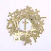 Pocket Cross God Loves You Gold- Swanson Christian Products