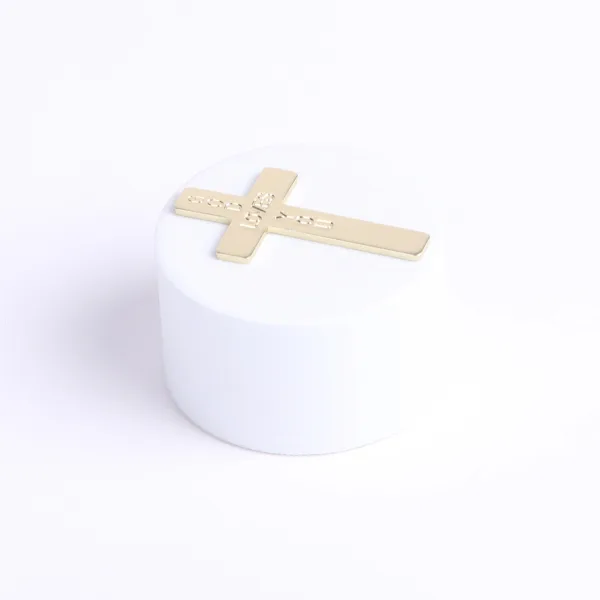 Pocket Cross God Loves You Gold- Swanson Christian Products