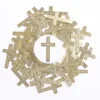 Pocket Cross God Answers Prayer Gold- Swanson Christian Products