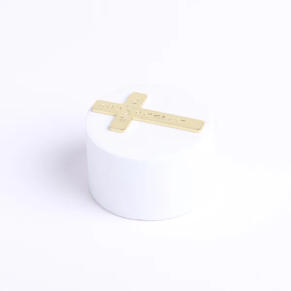 Pocket Cross God Answers Prayer Gold- Swanson Christian Products
