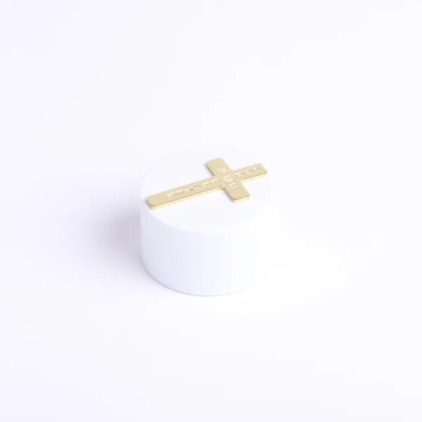 Pocket Cross God Answers Prayer Gold- Swanson Christian Products