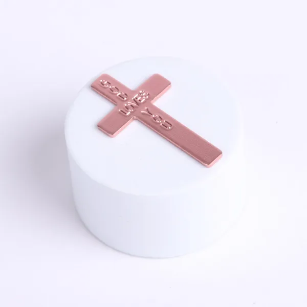 Pocket Cross God Loves You Pink- Swanson Christian Products