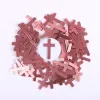 Pocket Cross God Answers Prayers Pink- Swanson Christian Products