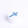Pocket Cross God Answers Prayer Blue- Swanson Christian Products