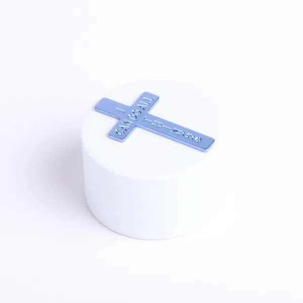 Pocket Cross I Can Do All Things Blue- Swanson Christian Products