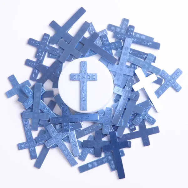 Pocket Cross Amazing Grace Blue 1000Pk | Swanson Christian Products