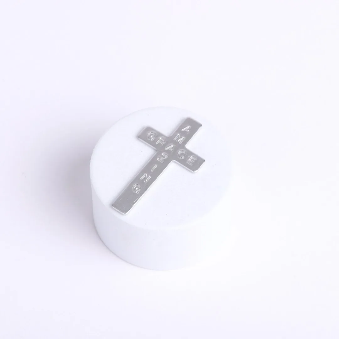 Pocket Cross - Amazing Grace - Silver - 50Pk | Swanson Christian Products