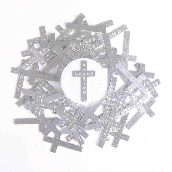 Pocket Cross - Amazing Grace - Silver - 50Pk | Swanson Christian Products