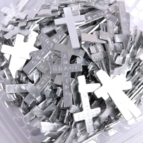Pocket Cross Amazing Grace Silver 200Pk | Swanson Christian Products