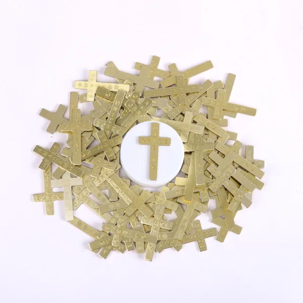 Pocket Cross Amazing Grace Gold 200Pk | Swanson Christian Products