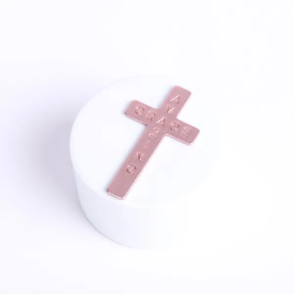 Pocket Cross Amazing Grace Pink 200Pk | Swanson Christian Products