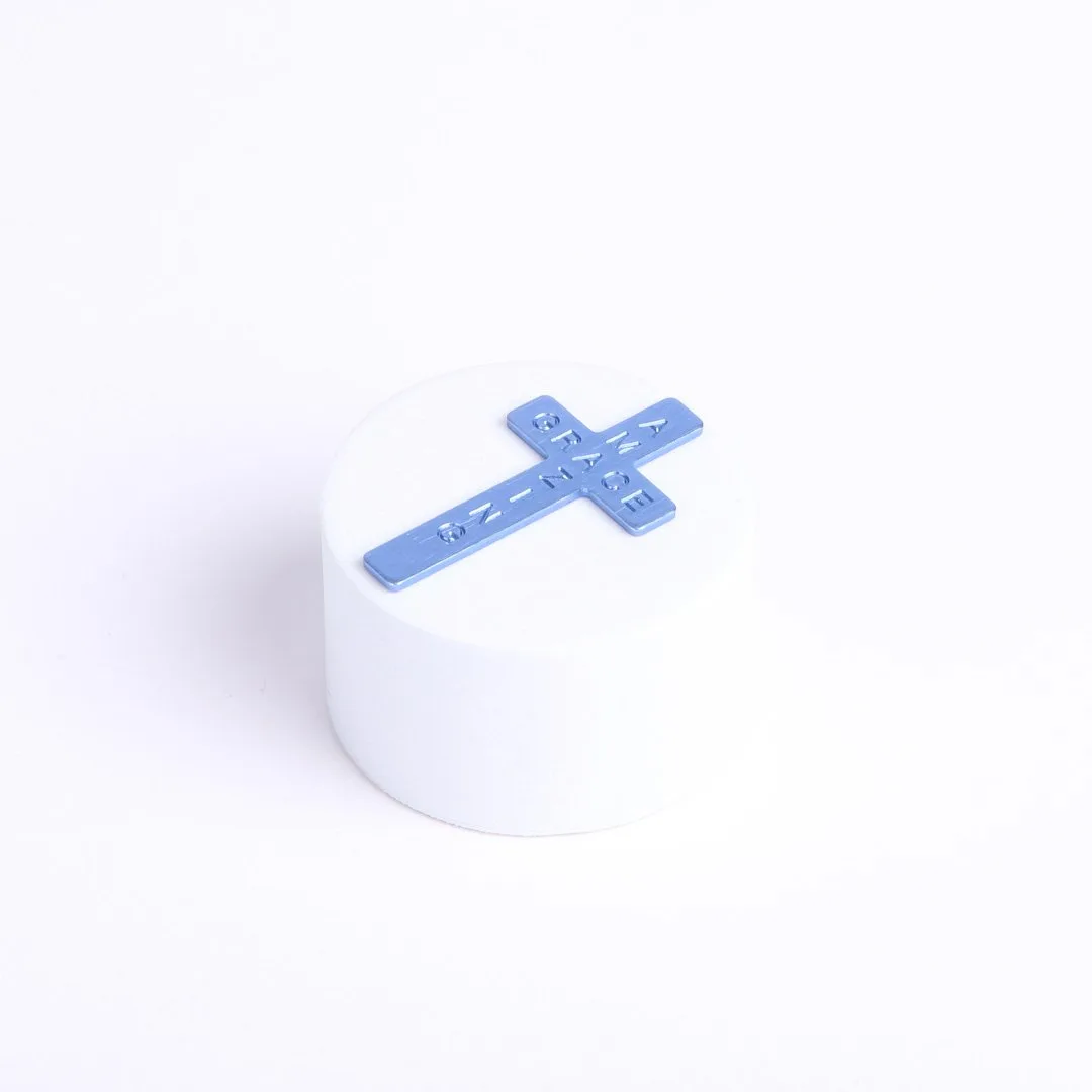 Pocket Cross Amazing Grace Blue 50Pk | Swanson Christian Products