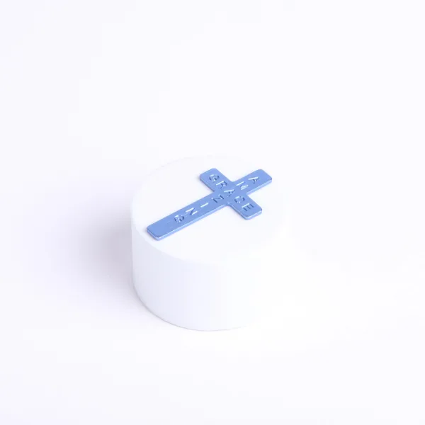 Pocket Cross Amazing Grace Blue 200Pk | Swanson Christian Products
