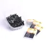 Hematite Rock Pocket Cross with cards -1000 count
