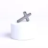 Hematite Rock Pocket Cross with cards -1000 count