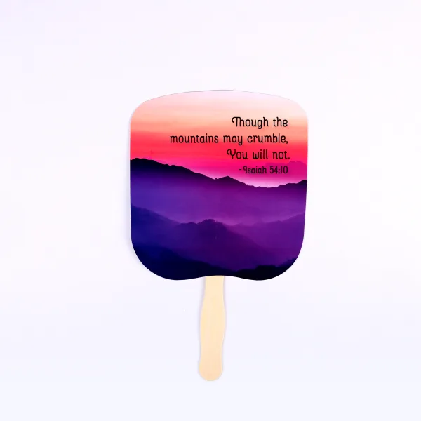 Hand Fan- Bible verse - Swanson Christian Products