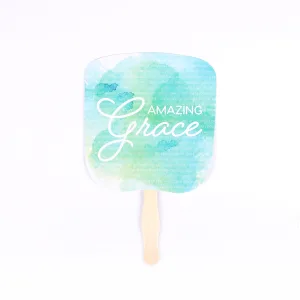 Hand Fan – Amazing Grace – Pk50