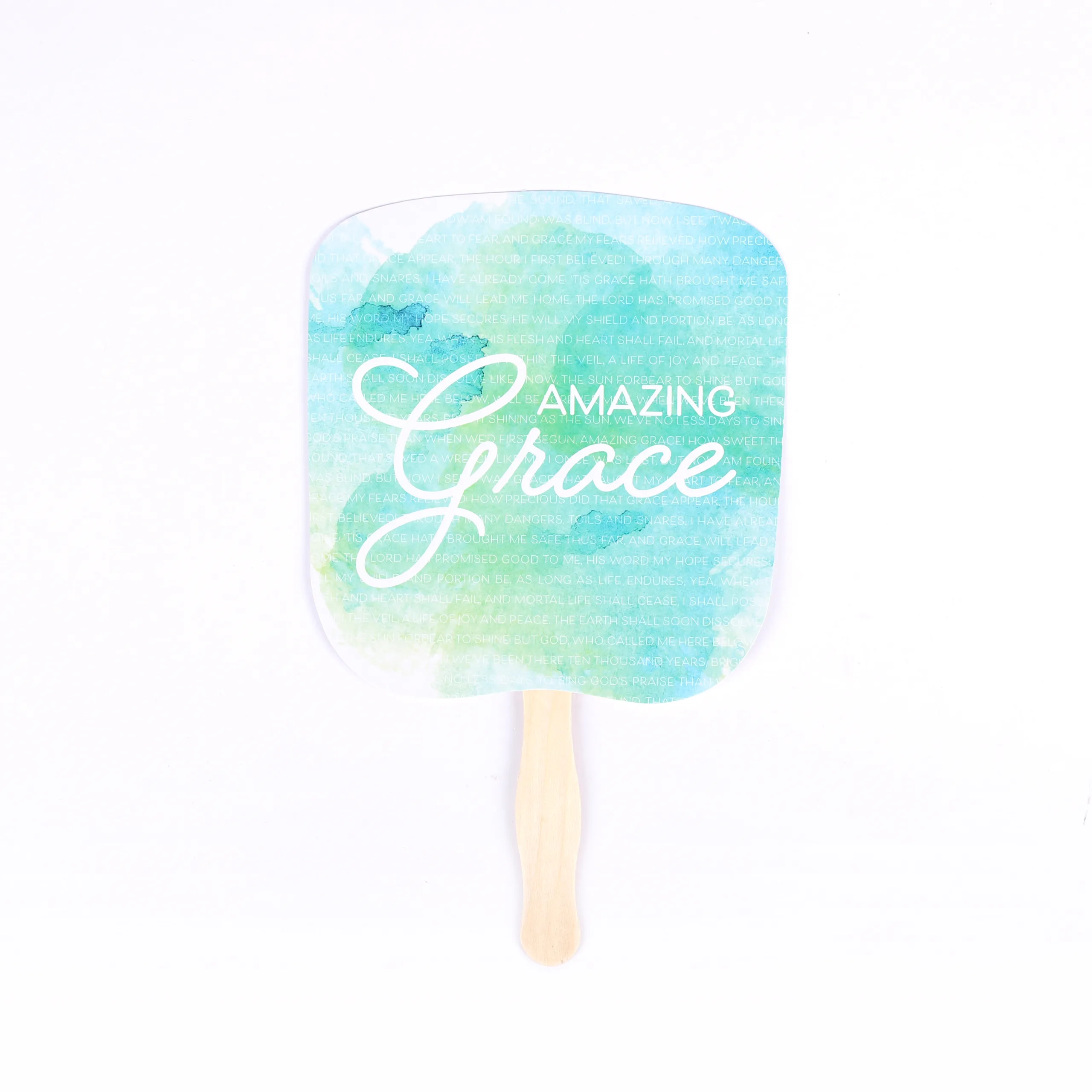 Hand Fan- Amazing Grace- Swanson Christian Products