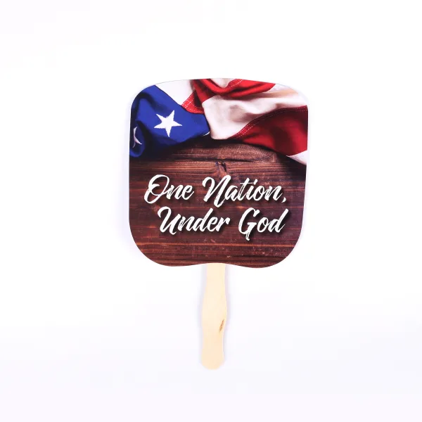 Hand Fan- One Nation Under God- Swanson Christian Products