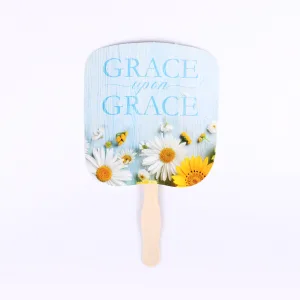 Hand Fan – Grace Upon Grace – Pk 50