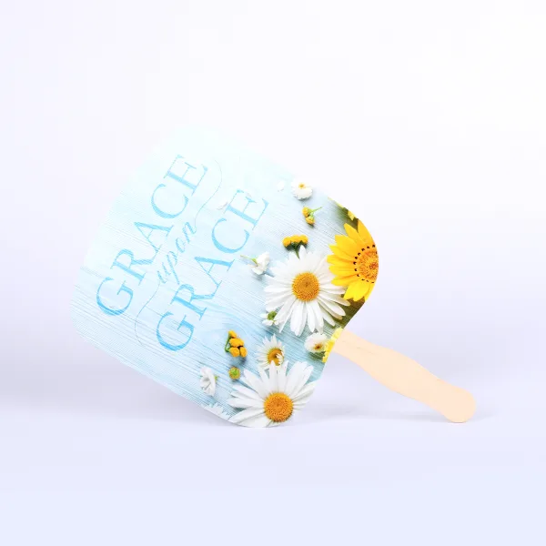 Hand Fan- Grace upon Grace- Swanson Christian Products