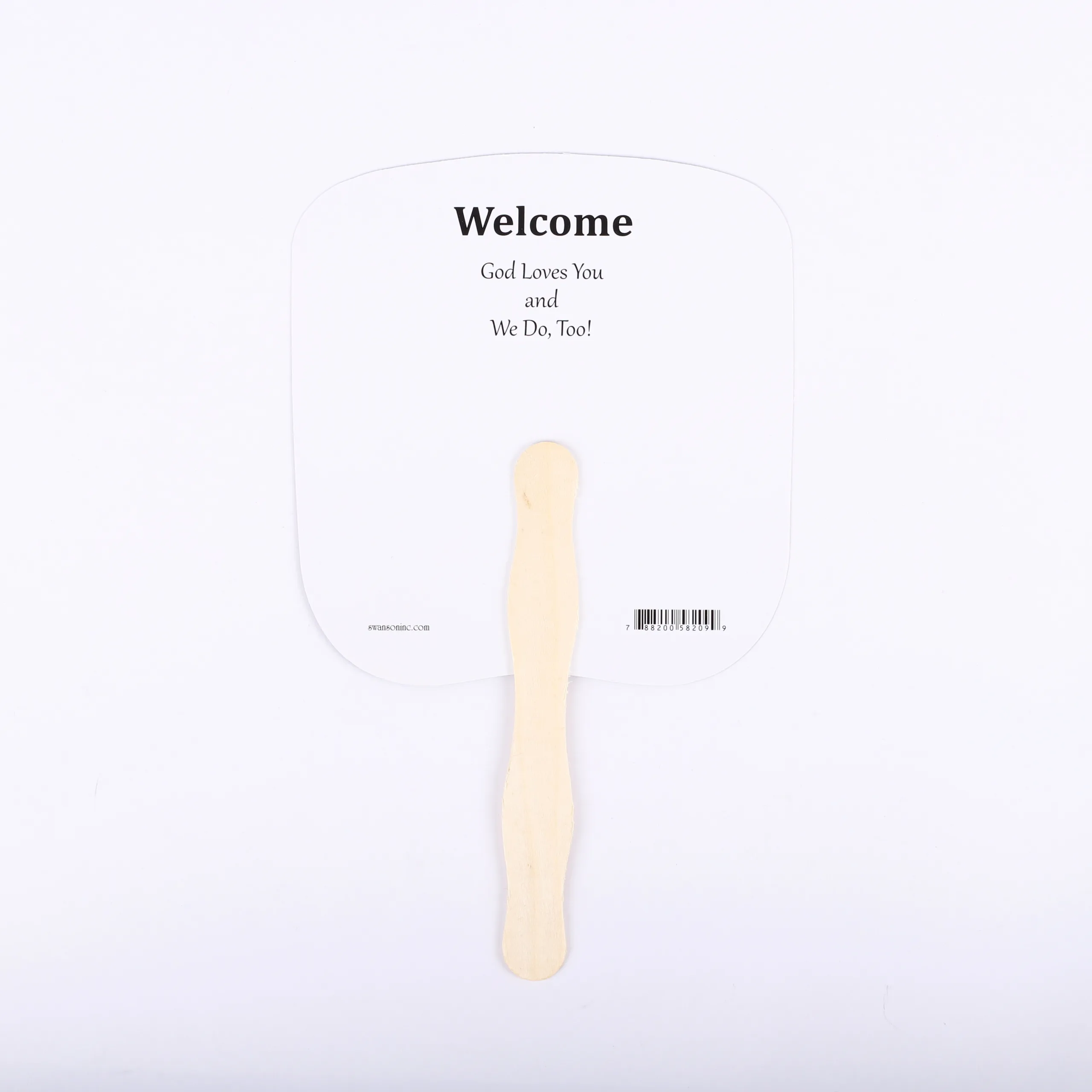 Hand Fan Ten Commandments- Swanson Christian Products