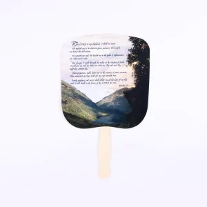 Hand Fan – 23Rd Psalm – Pack of 50