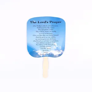 Hand Fan – Lord’s Prayer – Pack of 50