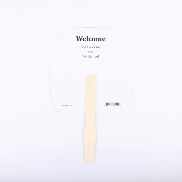 Hand Fan - Chapel On Hill - Pk50 | Swanson Christian Products