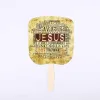 Hand Fan Jesus Our Savior- Swanson Christian Products