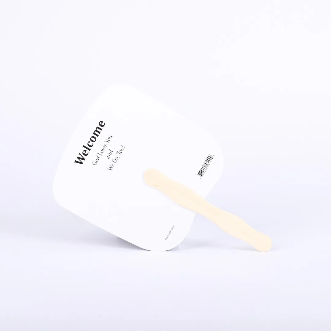 Hand Fan Easter Holiday Black- Swanson Christian Products
