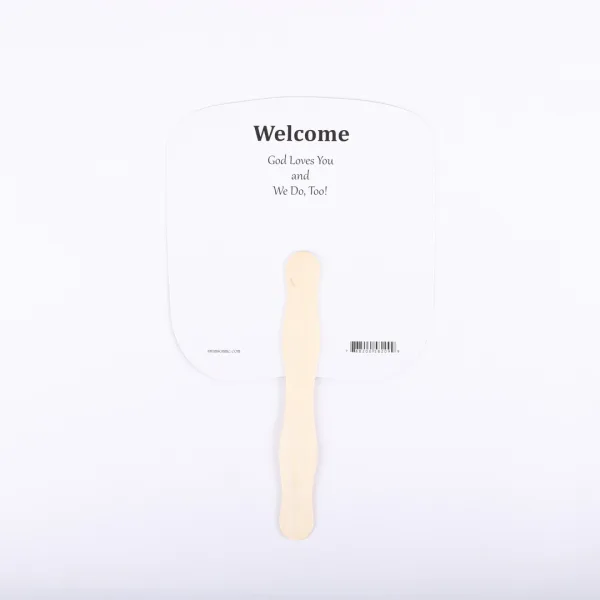 Hand Fan Easter Holiday Black- Swanson Christian Products