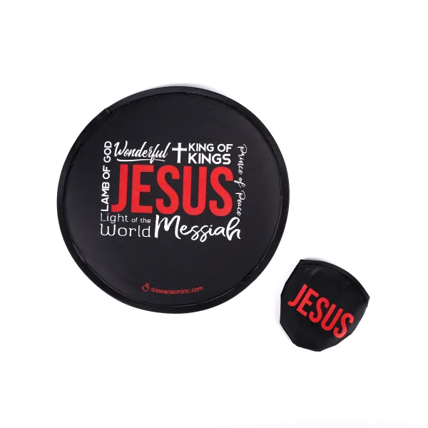 Foldable Hand Fan Name Of Jesus- Swanson Christian Products