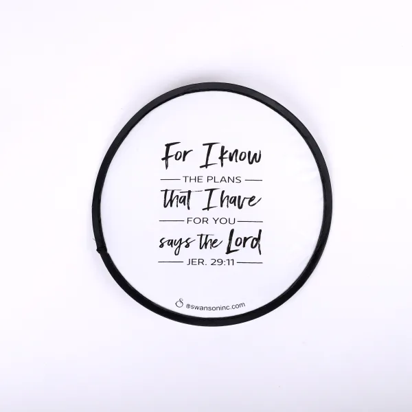Foldable Hand Fan Jer. 29:11 - Swanson Christian Products