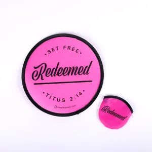 Foldable Hand Fan – Redeemed – Pk6
